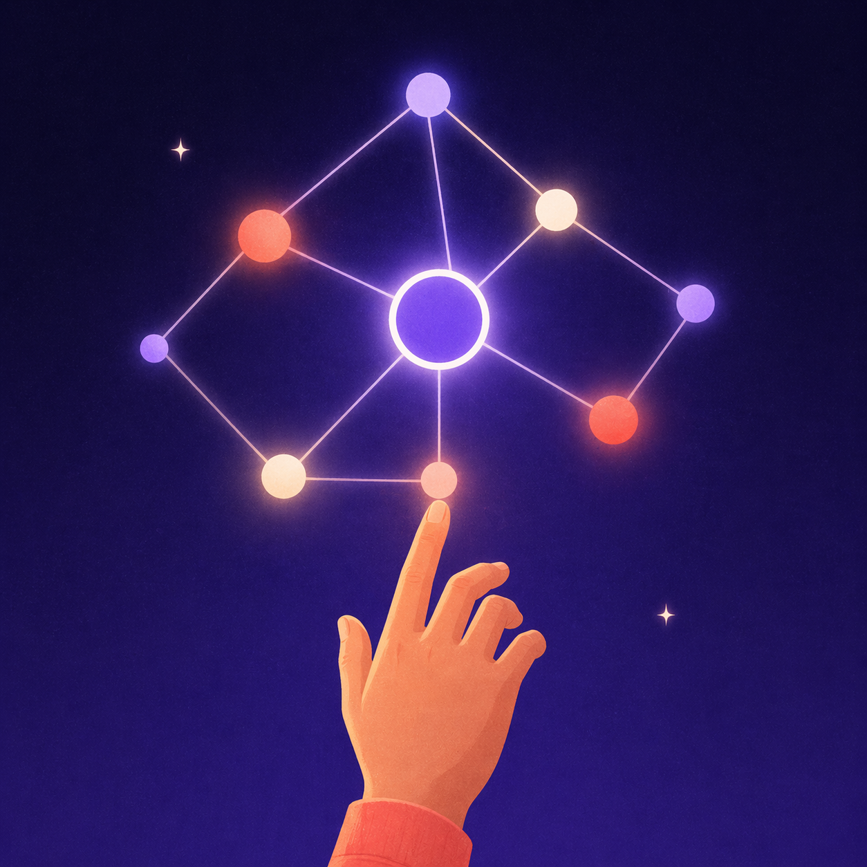AI-guided constellation